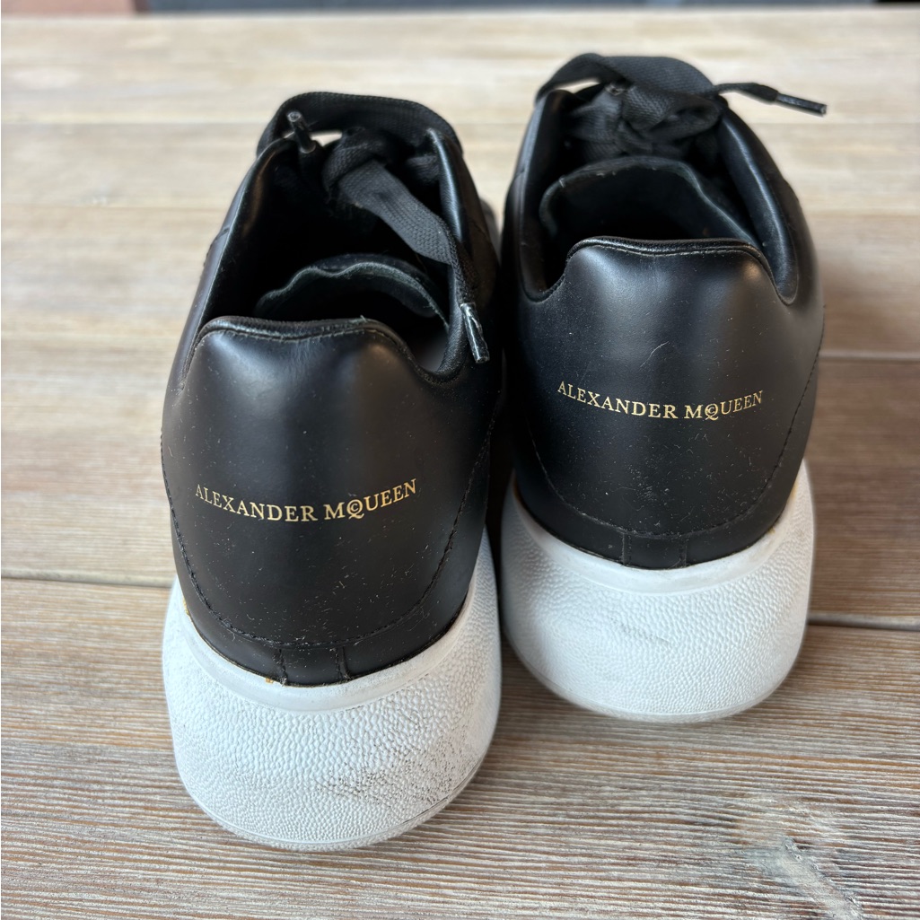 Alexander Mcqueen Platform Black & White Sneakers